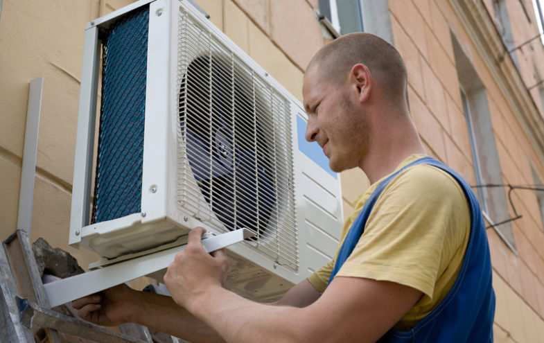 Auch Klimaanlagen gehören in das Fachgebiet des Installateurs