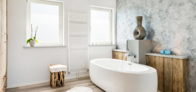 Wandgestaltung im Badezimmer: Ideen ohne Fliesen