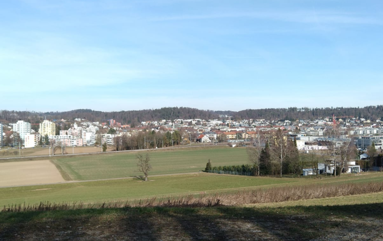 Panoramabild von Bassersdorf.