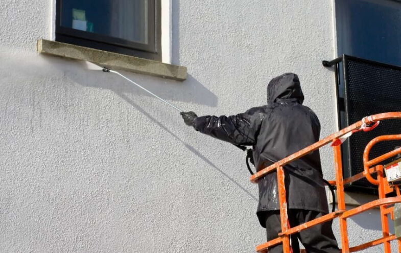 Wie lange hält eine Fassadenreinigung