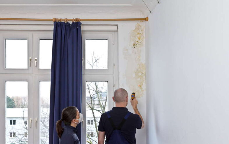 Schimmel im Schlafzimmer