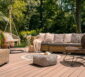 poly rattan lounge
