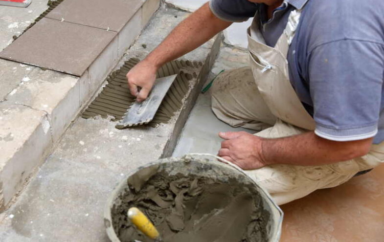 Fliesen verlegen Treppe Kosten