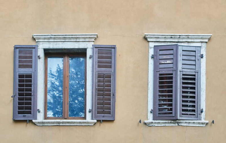 Fensterläden restaurieren