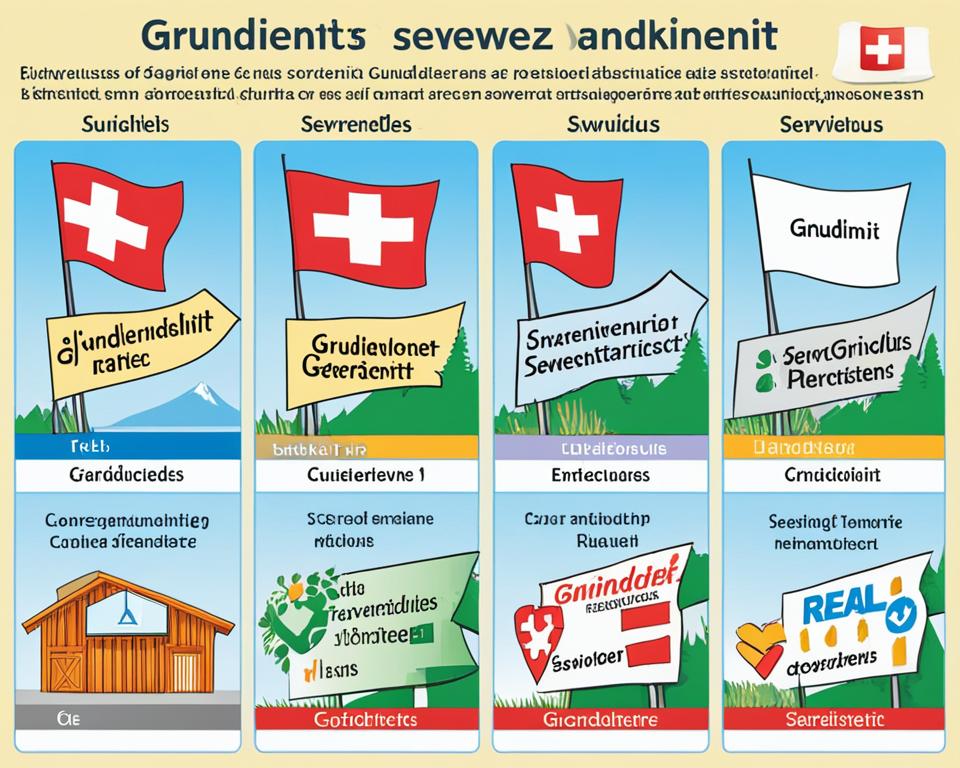 Arten von Grunddienstbarkeiten