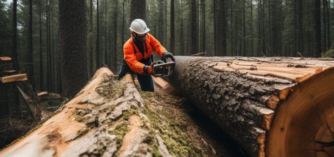 Einen Baum fällen wie ein Fachmann: So geht’s