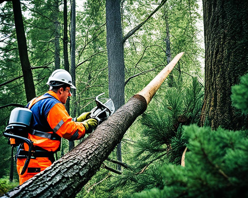 Baumfällarbeiten