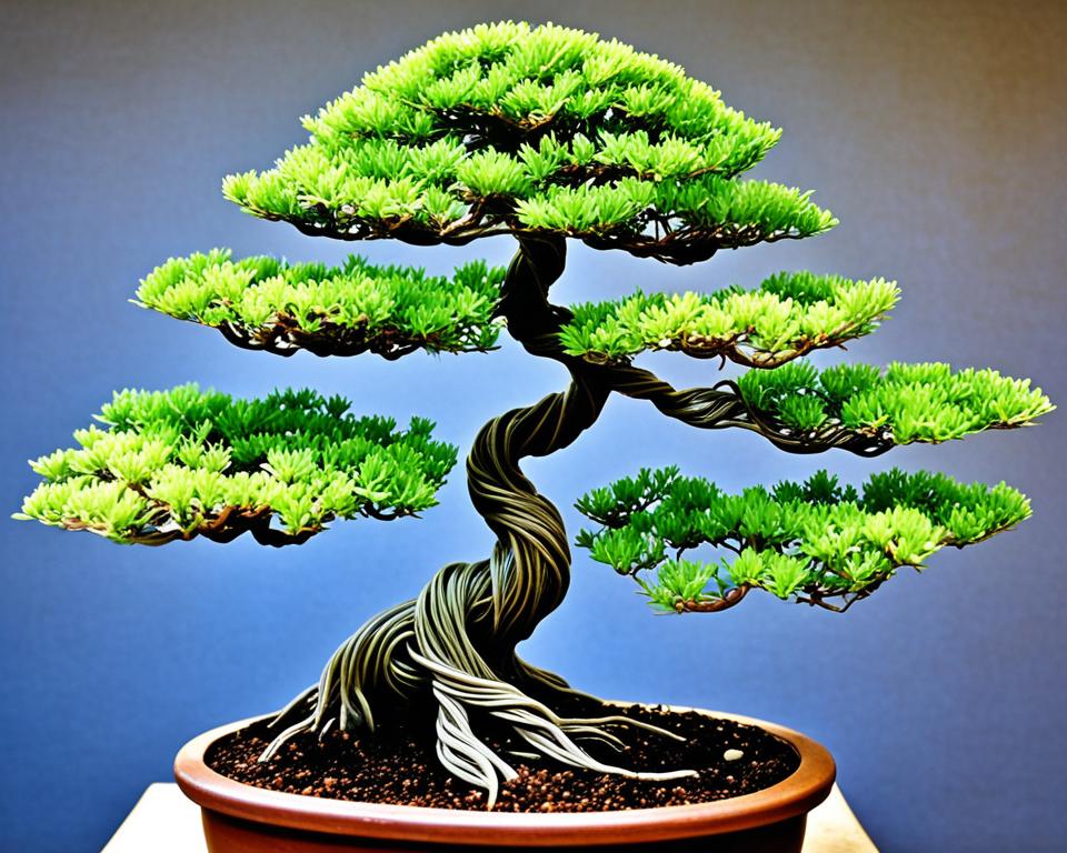 Bonsai-Drahttechnik