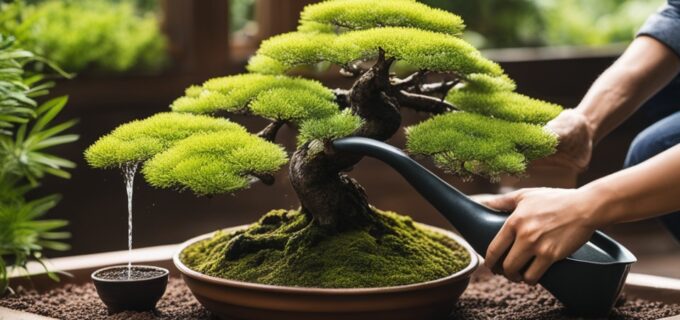 Bonsai-Pflege leicht gemacht: Tipps zum Gießen und Düngen