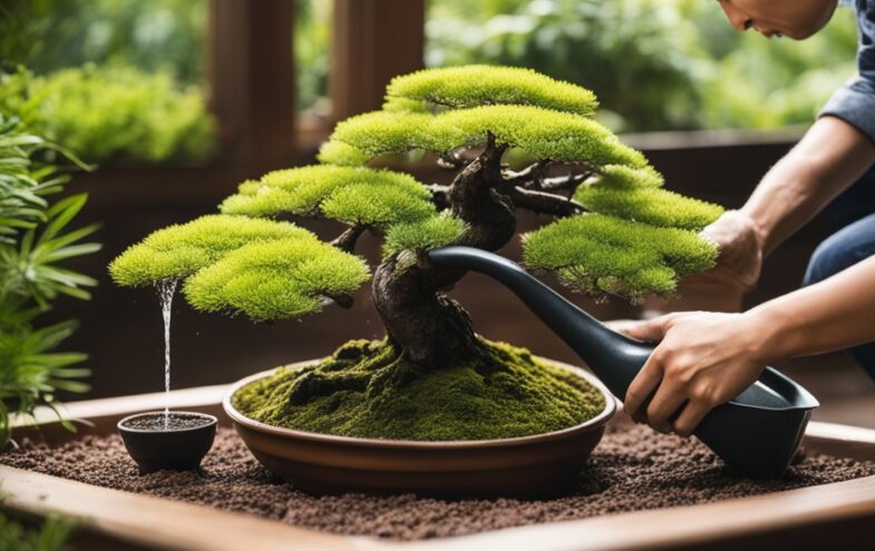 Bonsai-Pflege leicht gemacht: Tipps zum Gießen und Düngen
