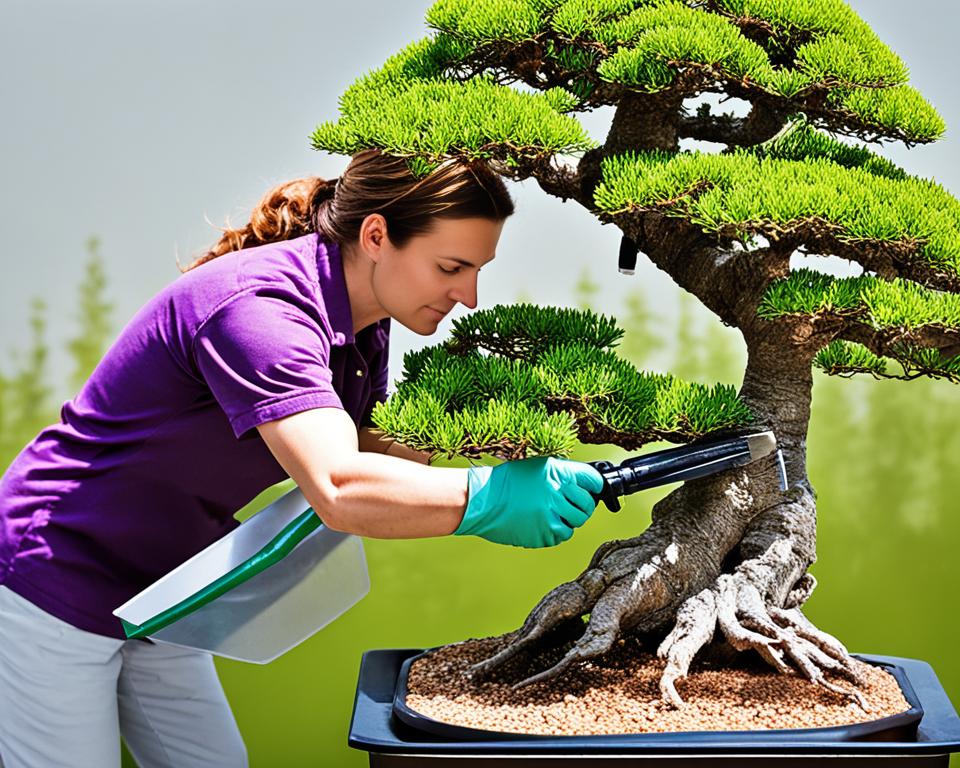 Bonsai-Schädlingsbekämpfung