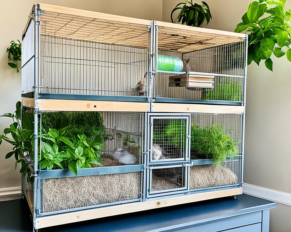 Chinchilla Käfig