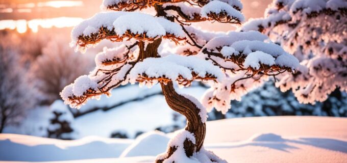 Der Bonsai im Winter: Worauf du achten musst