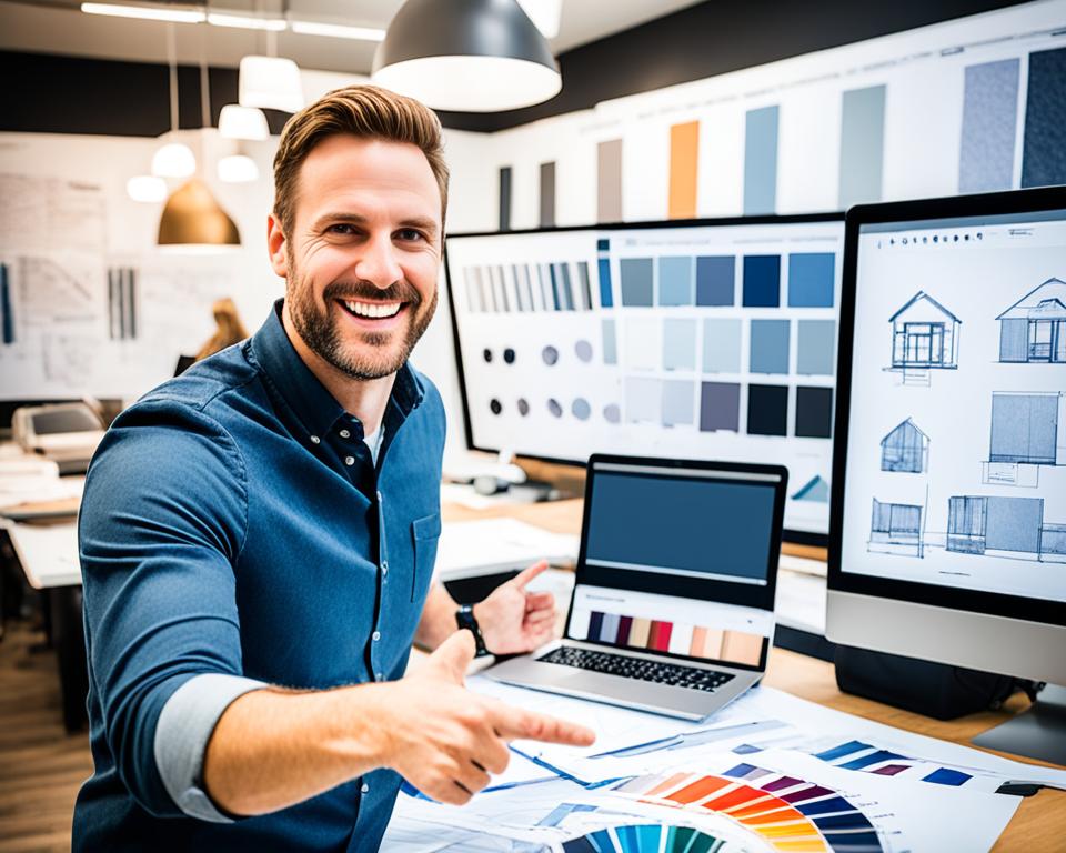 Erfolgreiche Zusammenarbeit mit einem Innenarchitekten