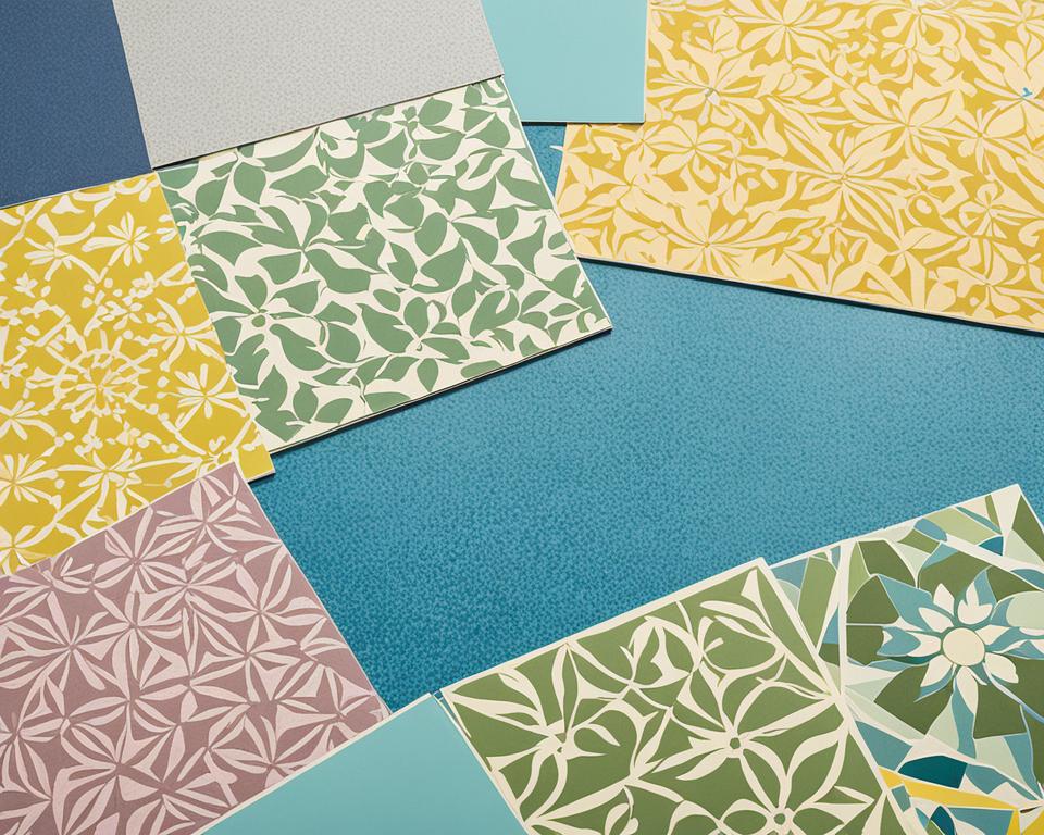 Farbauswahl Linoleum
