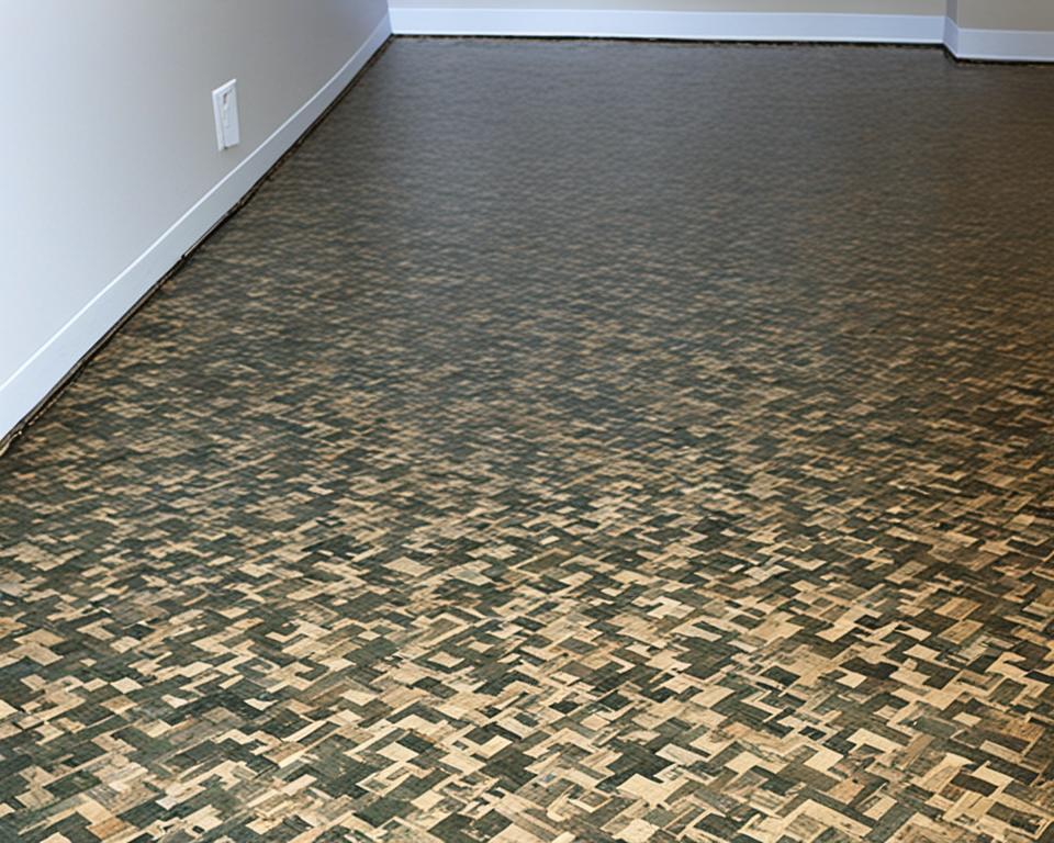 Feuchtigkeit Linoleum