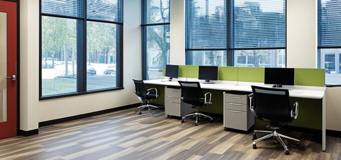 Linoleum-Bodenbelag im Büro: Komfort und Langlebigkeit
