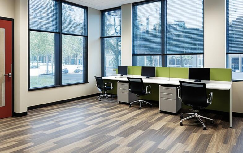 Linoleum-Bodenbelag im Büro: Komfort und Langlebigkeit
