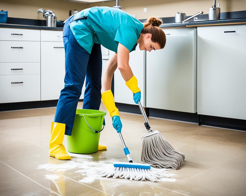 Linoleum Instandhaltung