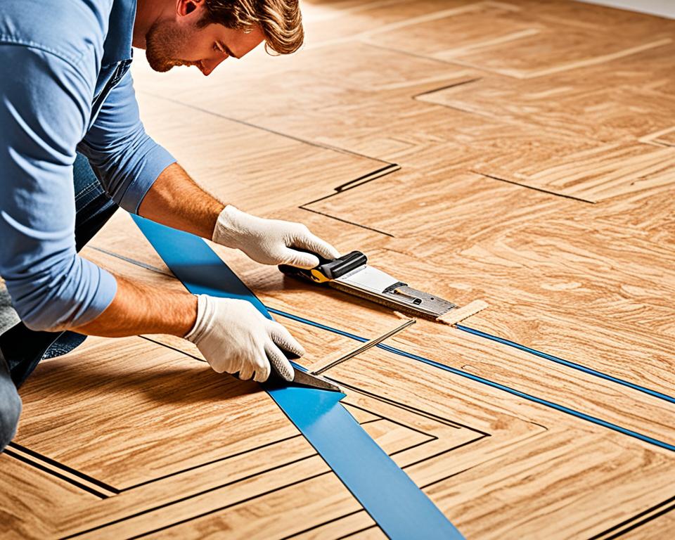 Linoleum Selbstverlegung