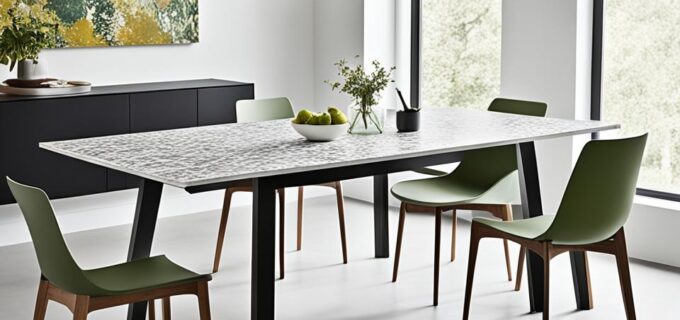 Linoleum für den Esstisch: Praktisch und elegant