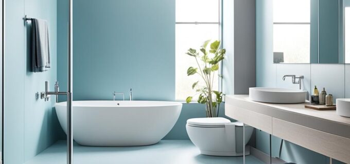 Linoleum im Badezimmer: Eine stilvolle und praktische Wahl