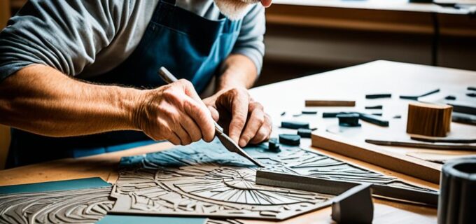 Linoleum schnitzen: Kreative DIY-Projekte