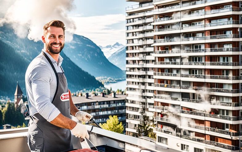 Mietrecht Schweiz: Was ist beim grillieren auf dem Balkon erlaubt?