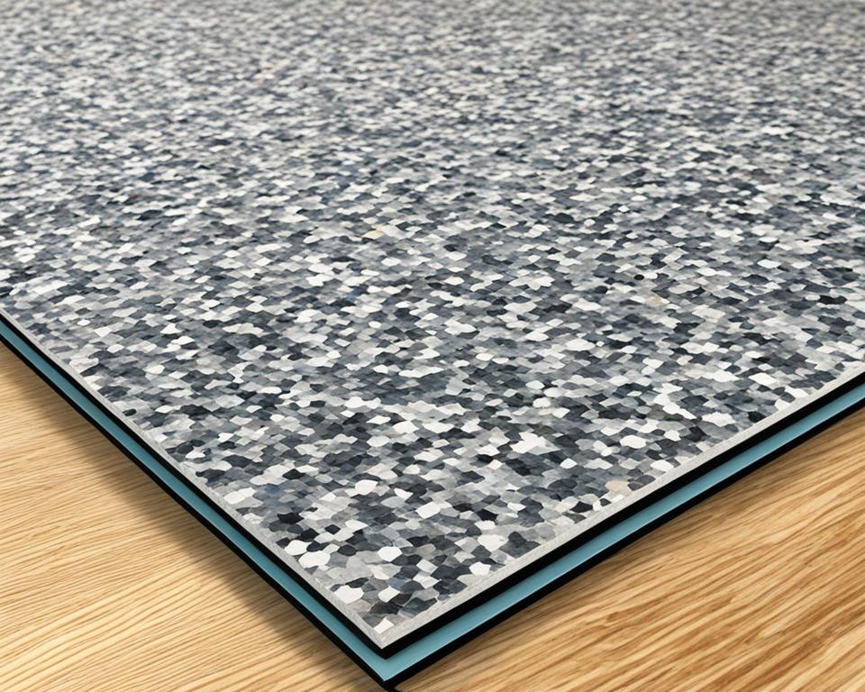 Trittschalldämmung für Vinyl