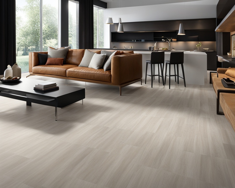 Vinylboden Fliesenoptik