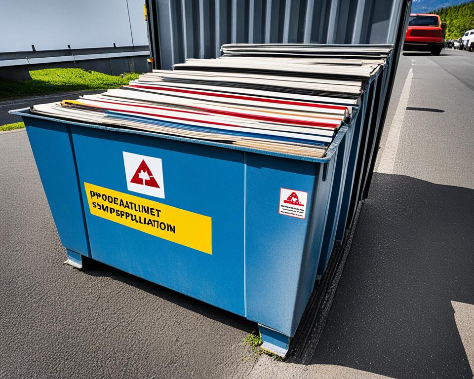 Vinylböden entsorgen