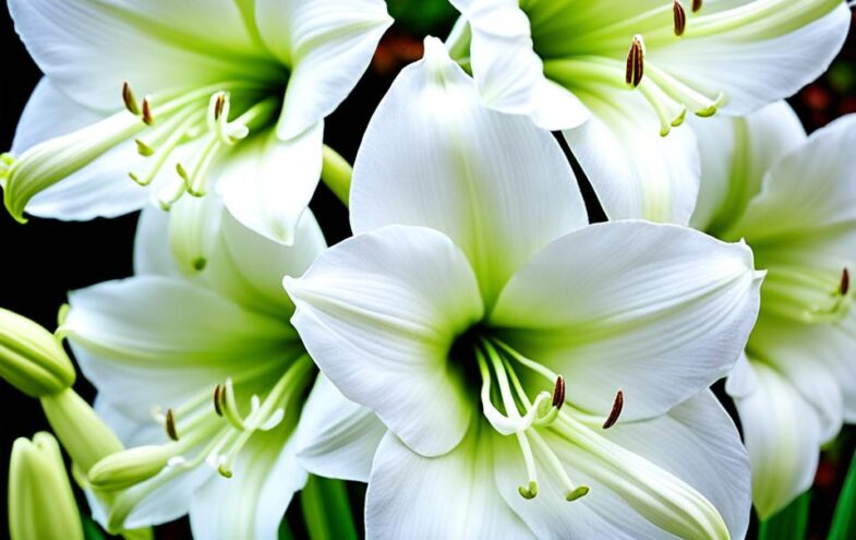 Weisse Amaryllis