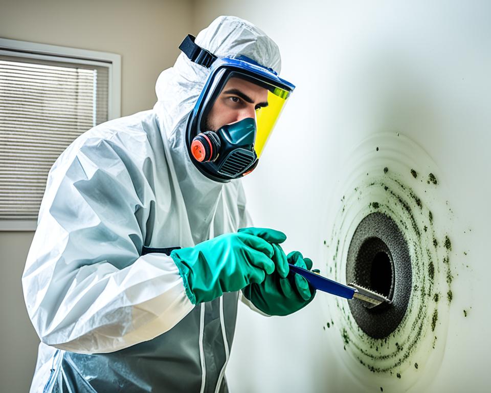 Werkzeug und Schutzkleidung für die Schimmelentfernung Werkzeug und Schutzkleidung für die Schimmelentfernung