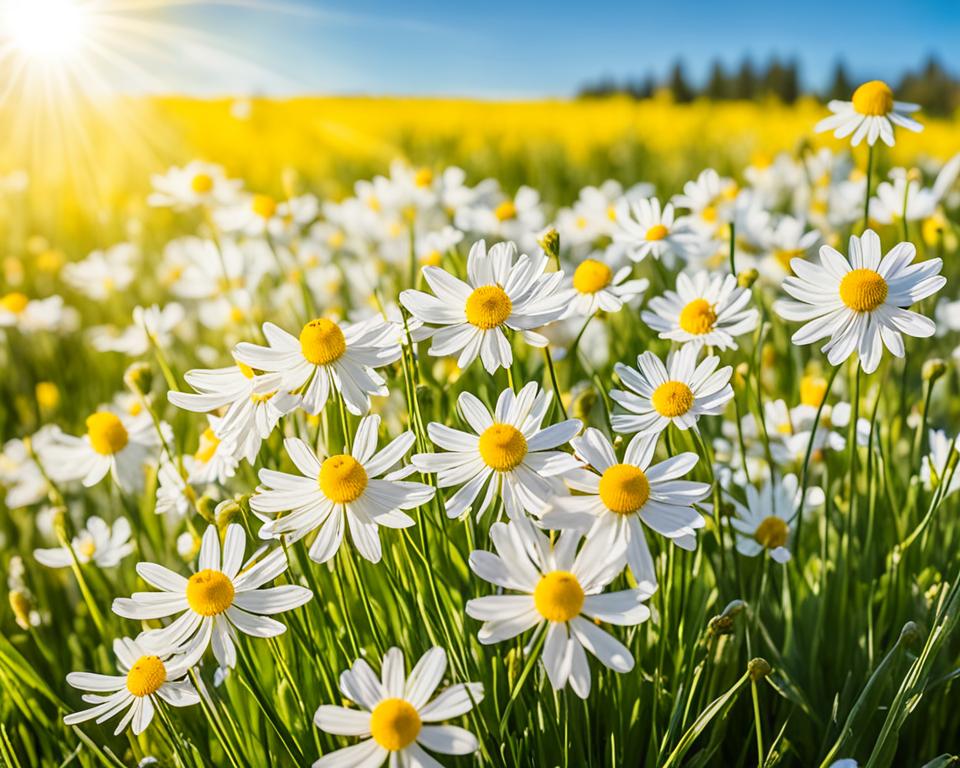 gänseblümchen blühen