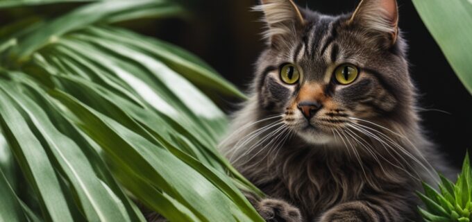 Goldfruchtpalme: Achtung, giftig für Katzen!