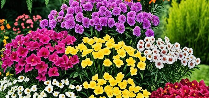 Petunien stehend: Farbenfrohe Blütenwunder im Garten