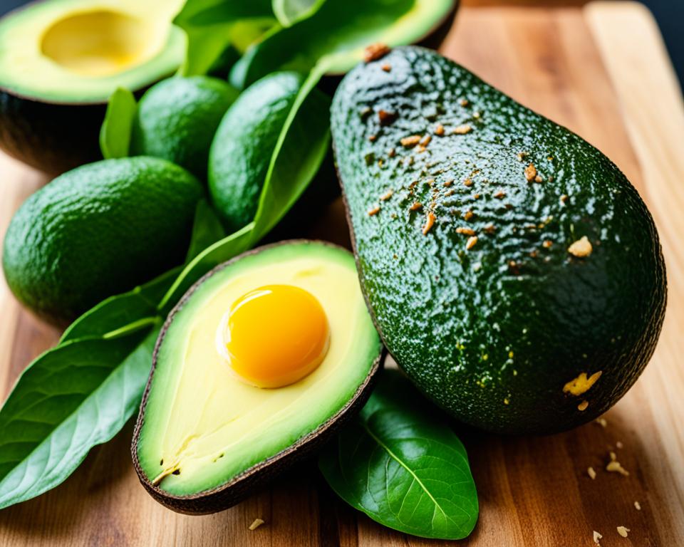 Avocado für dickere Haare