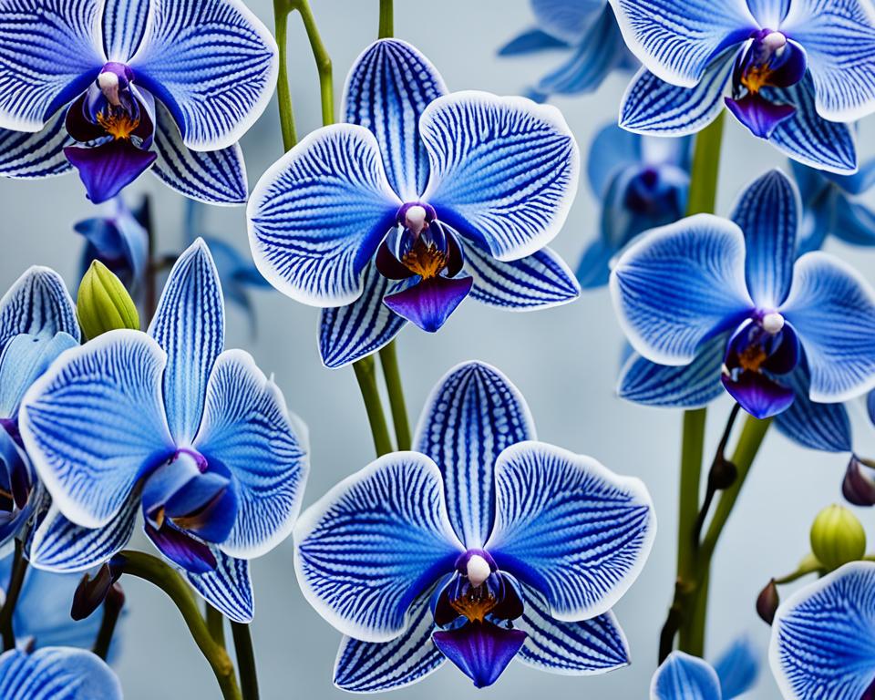 Besondere Merkmale der blauen Orchidee