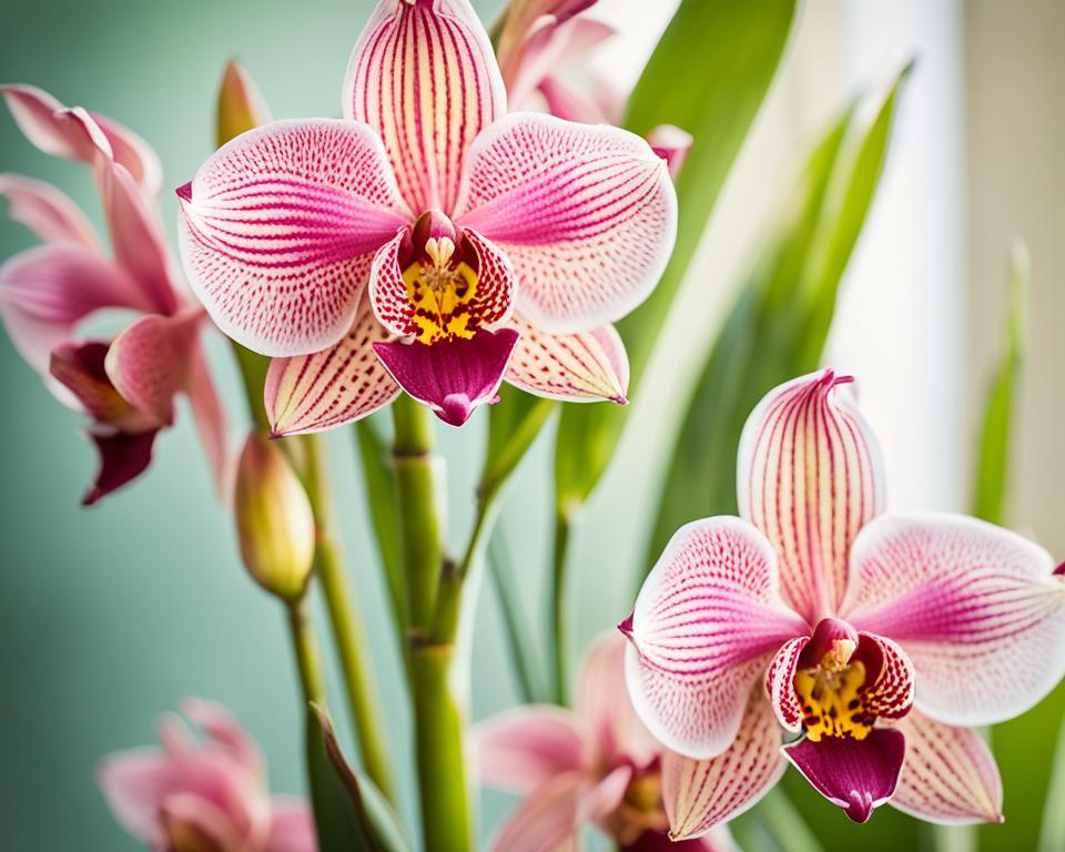 Blüten von Cymbidium