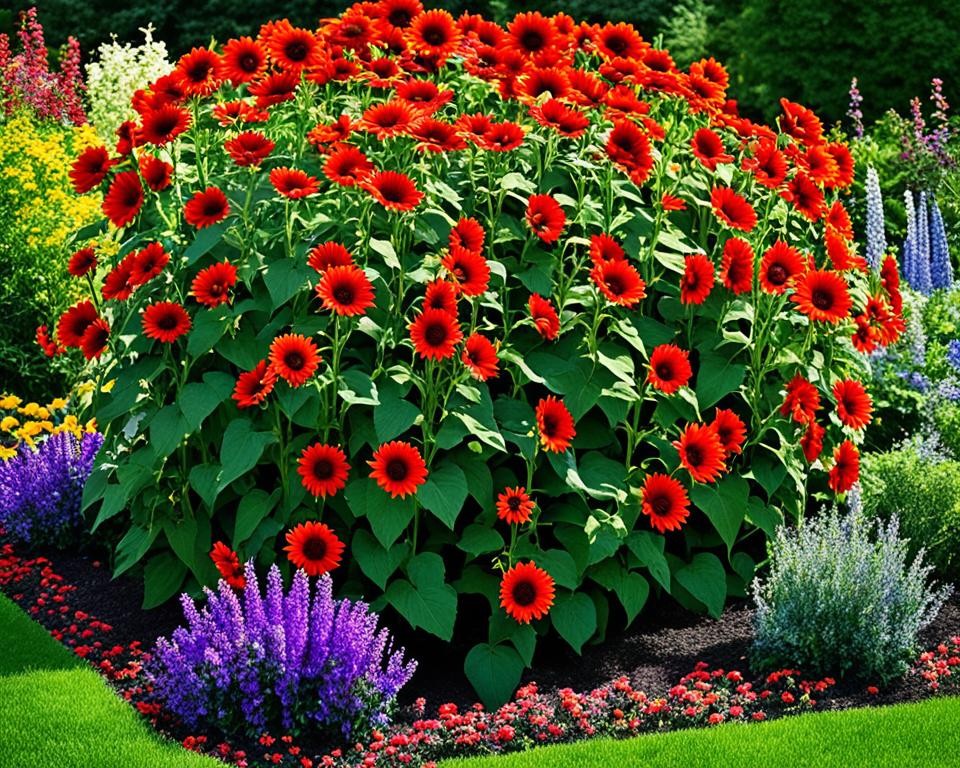 Blumenanbau