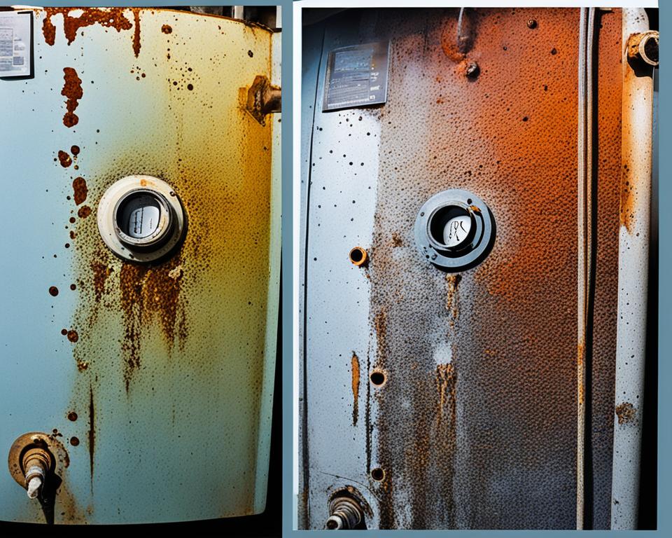 Boiler verkalkt