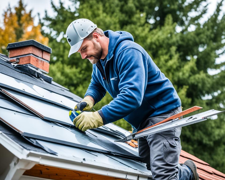 Dachfensterreparatur