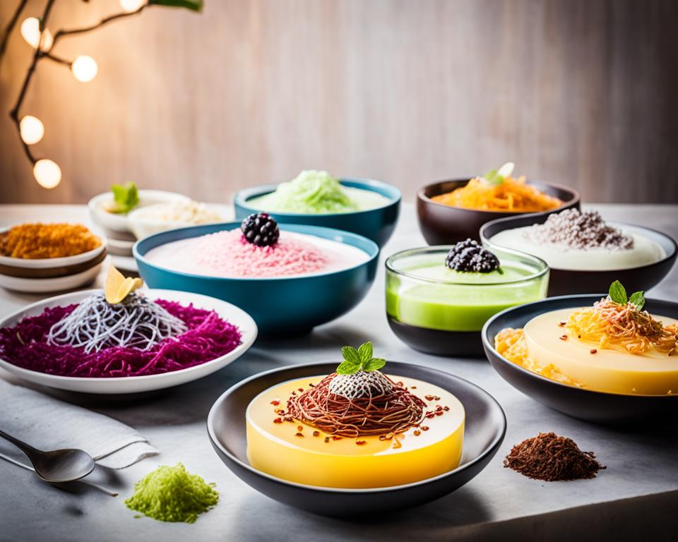 Desserts mit Vermicelles Desserts mit Vermicelles