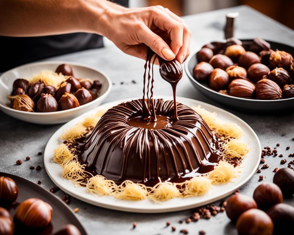 Dessertzubereitung