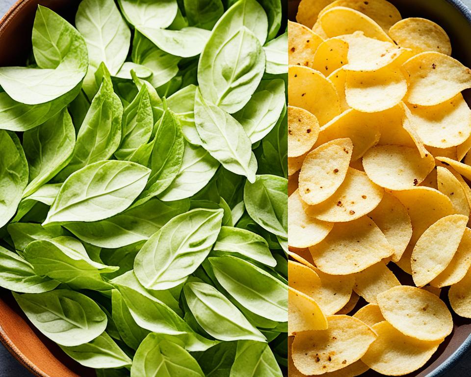 Federkohl statt Chips