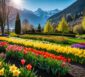 Frühlingsblumen in der Schweiz