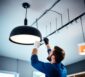 IKEA Lampen Decke montieren