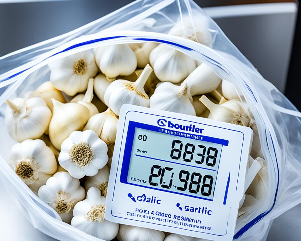 Knoblauch einfrieren