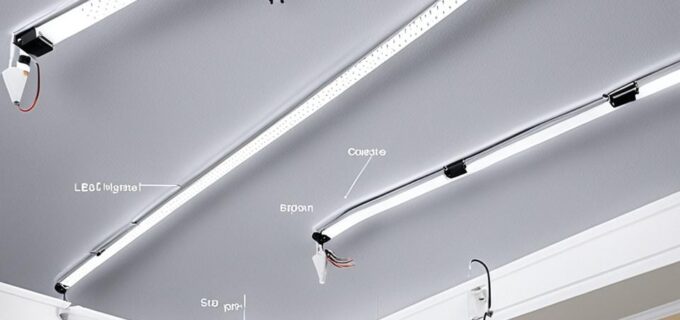 Moderne Beleuchtung: So montierst du LED-Lampen an der Decke