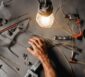 Lampen montieren Betondecke